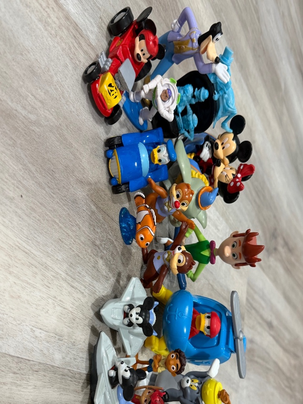 Disney Pixar Cartoon Character Mixed Toy Lot